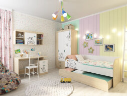 Модульная детская Кот