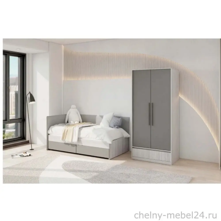 Шкаф 2-х дверный Нильс 2 