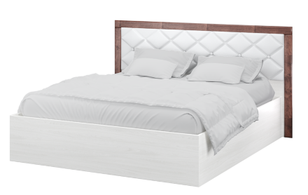 Кровать Мадлен (ясень анкор светлый — дуб бомонд какао) 